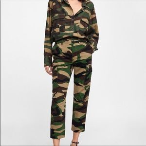 Zara camo pants